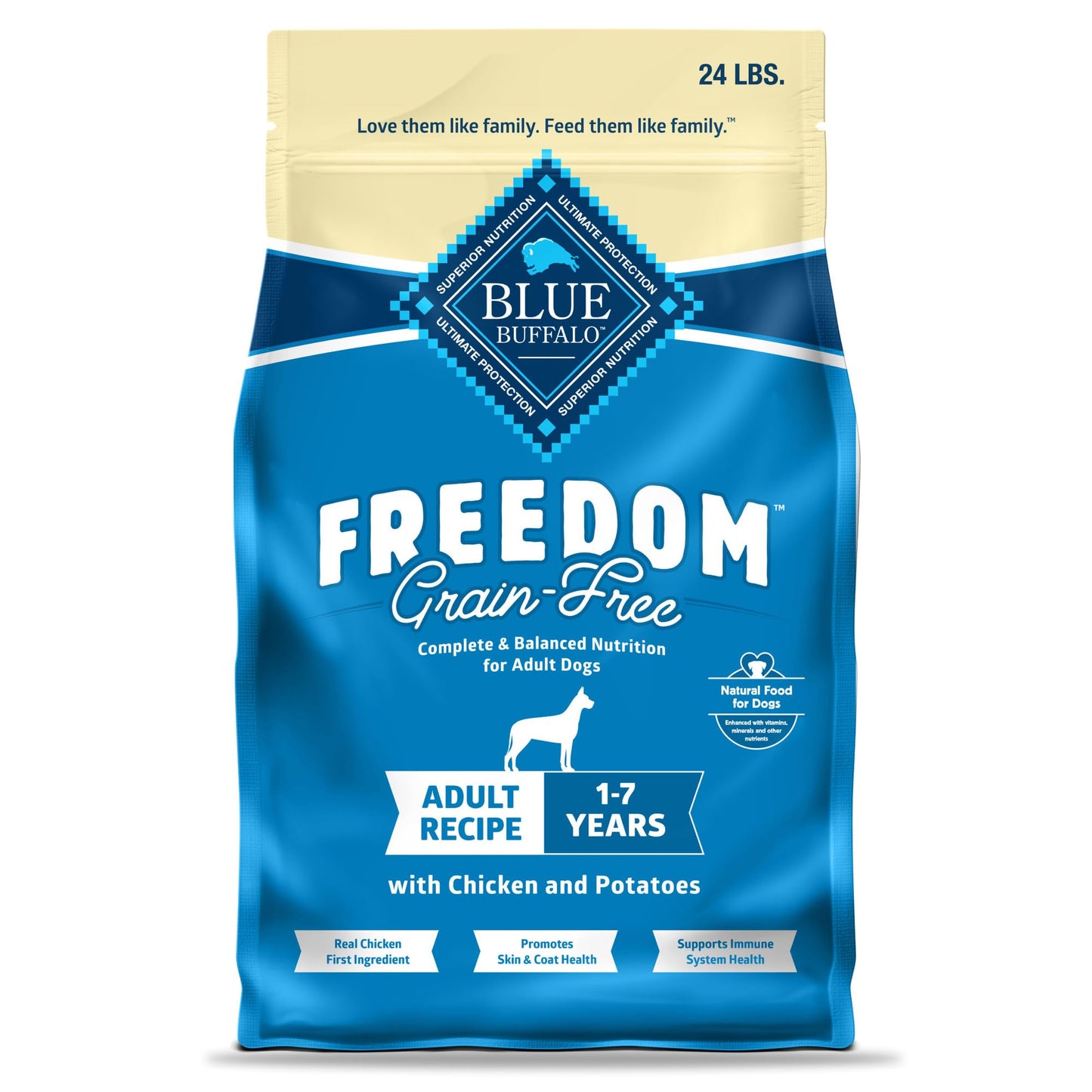 Croquettes pour chien sans céréales Freedom