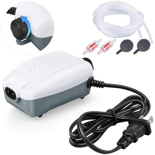 Dual Outlet Aquarium Electric Air Pump